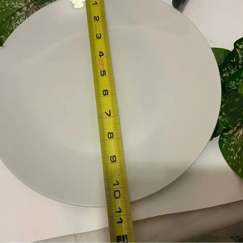 Denmark Tools For Cooks Set Of 4 White Porcelain Dinner Plates 10 3/4